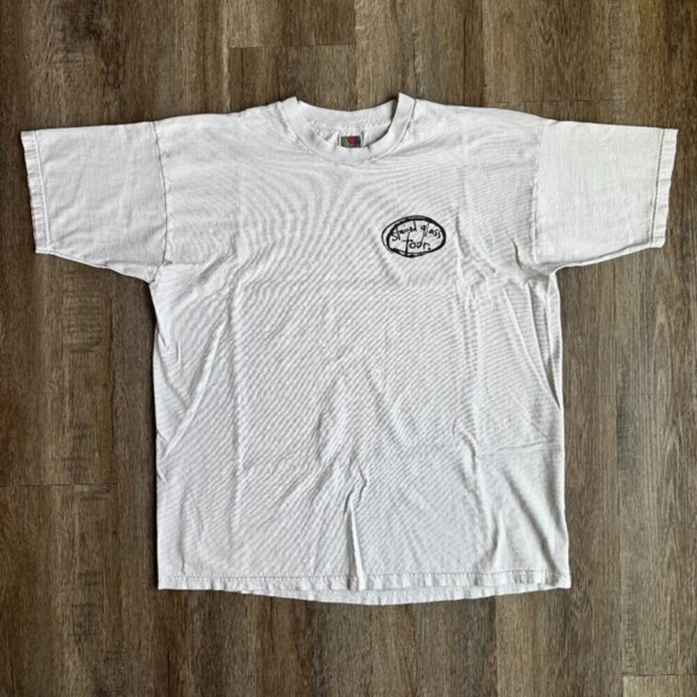 Vintage Staind Band T Shirt Staind Glass Tour Y2K